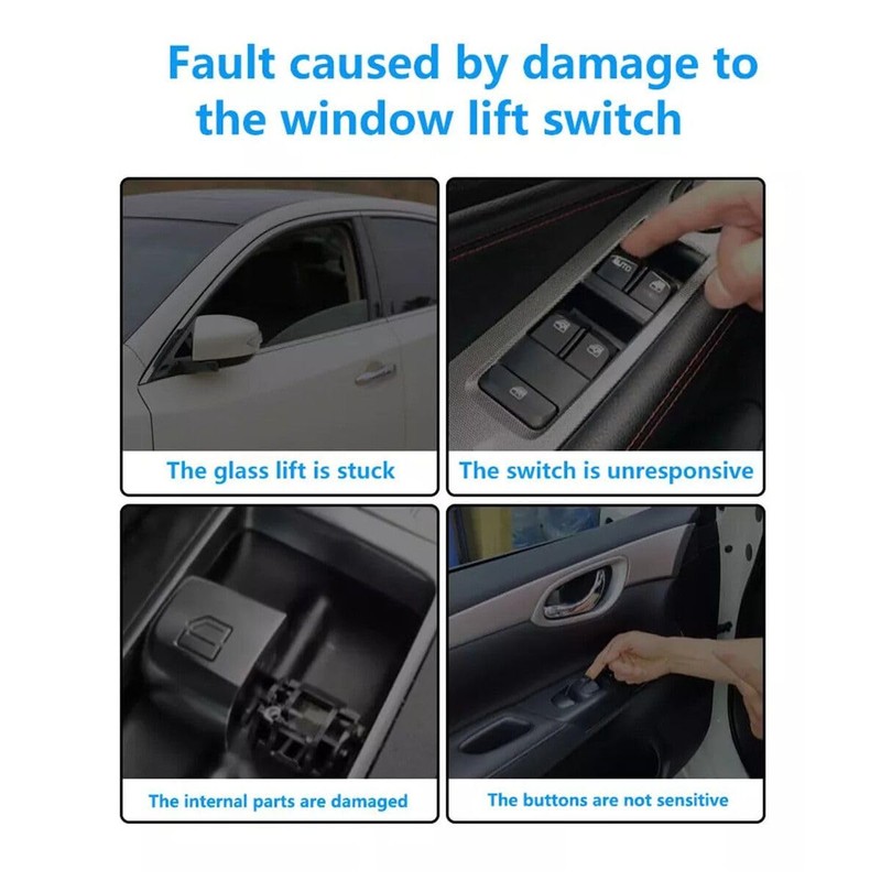 AUSWAY Master Window Switch with Light for Ford Falcon FG