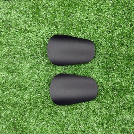 Mini shinguards by custom grips - Color: Black mini shinguards