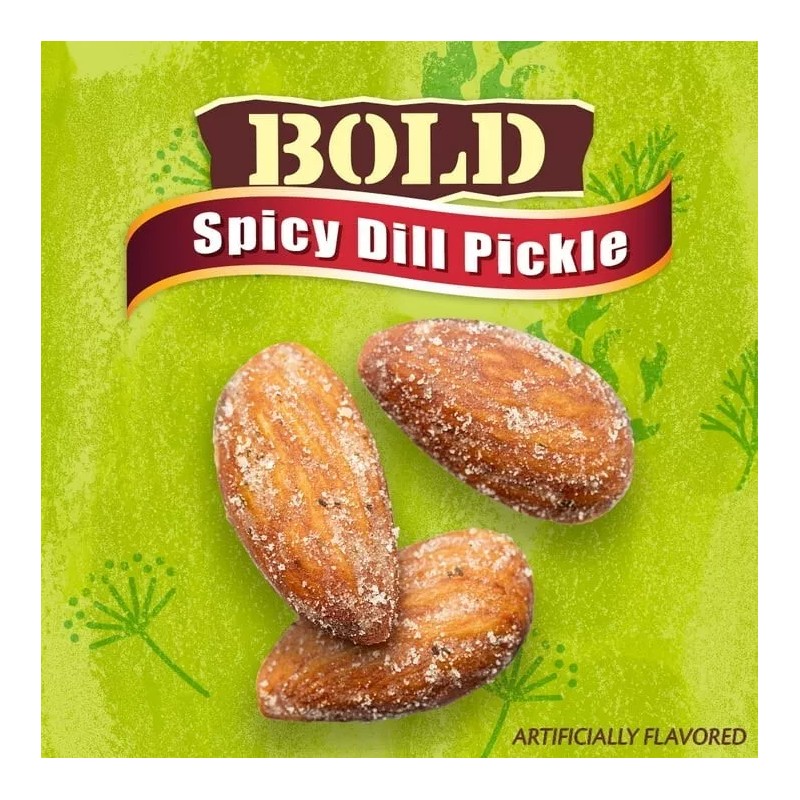Blue Diamond Bold Spicy Dill Pickle Almonds - Size 6