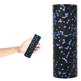 FIZYO Fascia Roller for Fitness, Yoga and Rehabilitation, EPP Foam, Large Length 29 cm, Diameter 15 cm, Foam Roller, Massage Roller (Set of 3, Blue) (Mini (15 x 5 cm), Blue)