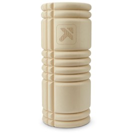TRIGGERPOINT 21909 Trigger Point Eco Grit Foam Roller (R) 21909, Length 13.0 inches (33 cm), Myofascial Release Cream [SDGs MODEL (Environmentally Friendly Material)]
