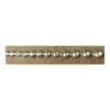 PEWTER 30ft Metal Trim Strip Nailhead Trim +14 Nails Grey