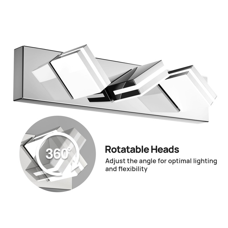 Likelgn Modern Bathroom Vanity Light, Bathroom Light Fixtures Over Mirror,