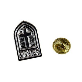 The Quiet Witness 6030214 Minister Lapel Pin Tie Tack Brooch Church Cross Christian Ministry Pastor Clergy
