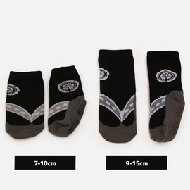 Baby, Kids, Children's Tabi, Zori Style, Socks, Boys, 7-10, 3.9-5.9 inches (9-15 cm), black (jet black)