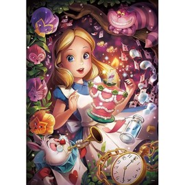 Generic DIYPAINTING 5D Diamond Art Painting by Number Kits Alice 16X20 Painting Cross Stitch Full Drill Pictures Arts Craft for Home Wall Decor Gift (Wonderland) 1
