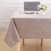 smiry Rectangular Table Cloth Wipe Clean 140x200 cm, Wipeable Water