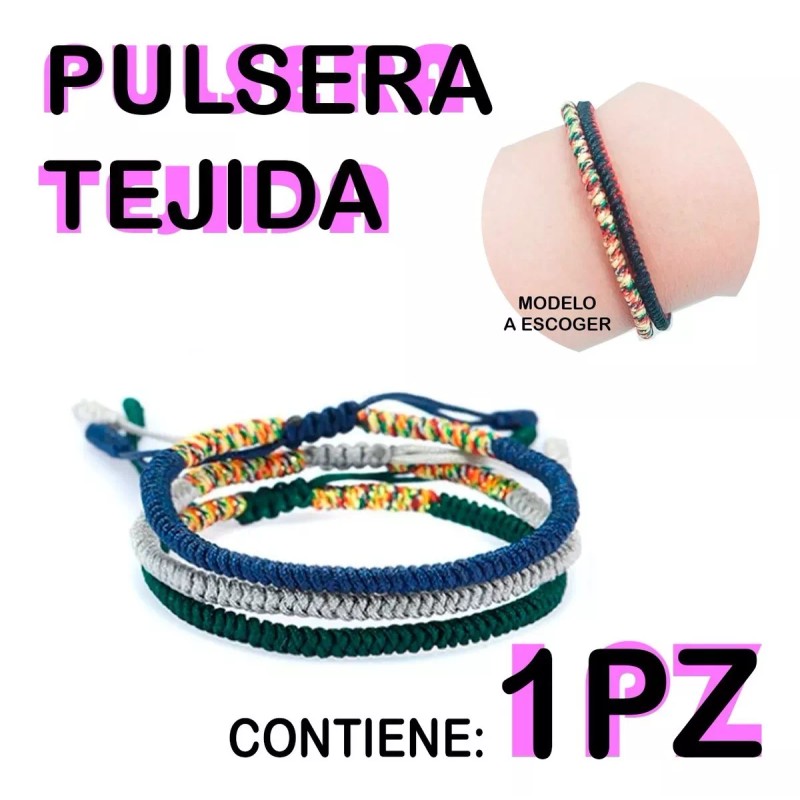 Veraly Pulseras De Hilo Tejido Y Trenzado Hecho A Mano