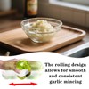 1 Pcs Garlic Chopper Professional Manual Garlic Crusher with Roller