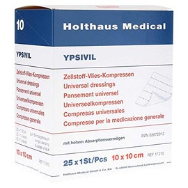 Holthaus Medical 17210 Cellulose Fleece Compress Pack of 25