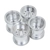Aluminum Wheel Set (1 Car/Silver)/WR-02
