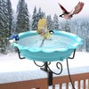 Webuys Heated Bird Baths for Outdoors, 100W Heated Bird Bath