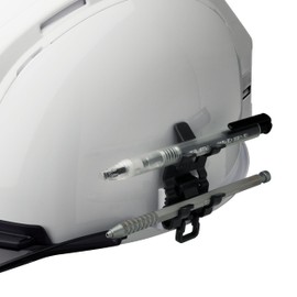 Tajima HASFD Helmet Dedicated Safety Pen Holder, 2 Inserts, Can Be Attached to Seff Mounting Grooves on the Safmet Side, Compatible Writing Instrument Size Diameter: 0.3 - 0.4 inches (7 - 11 mm)