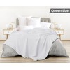 Utopia Bedding Cotton Waffle Blanket 300 GSM (White - 120x120