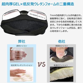 WyBright Bicycle Saddle Cover, Saddle Cushion, Magnetic Tape Type, Super Thick, Low Rising, Fluffy, No Hurt, Bicycle Saddle Cover, Waterproof, Dustproof Cover & Reflective Stickers, Perfect for