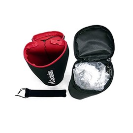 Gaobabu Compact Mesh Bonfire Stand (Includes Storage Pouch & Fire Blowing Rod)