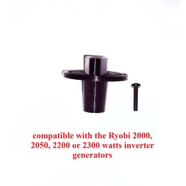Compatible replacement knob for Ryobi 2000, 2050, 2200, 2300 watts inverter generator for the Off-Choke-Run switch selector and compatible screw - new 3d printed part