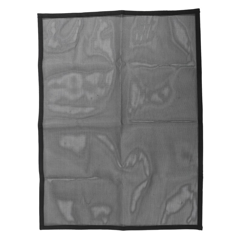 Fireplace Screen PVC Spark Guard Cover Safe Mesh Gate Dustproof