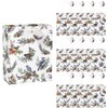 7 1/4" x 9" Pinecone and Birds Gift Bags with