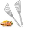 2Pcs Fish Spatula Stainless Steel Combo,Upgrade Metal Spatula, Premium Kitchen