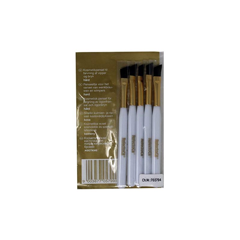 salonsystem RefectoCil Cosmetic Slanted Brush - Pack of 5