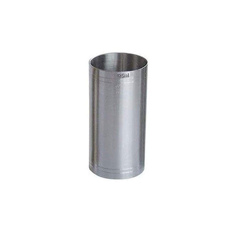 125ml Stainless Steel Pub Wine Thimble Jigger Shot Measure