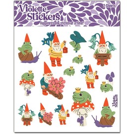 Haopy Garden Gnomes Stickers by Violette Stickers
