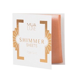 MUA LUXE Shimmer Sheets Highlighting – Rose Gold