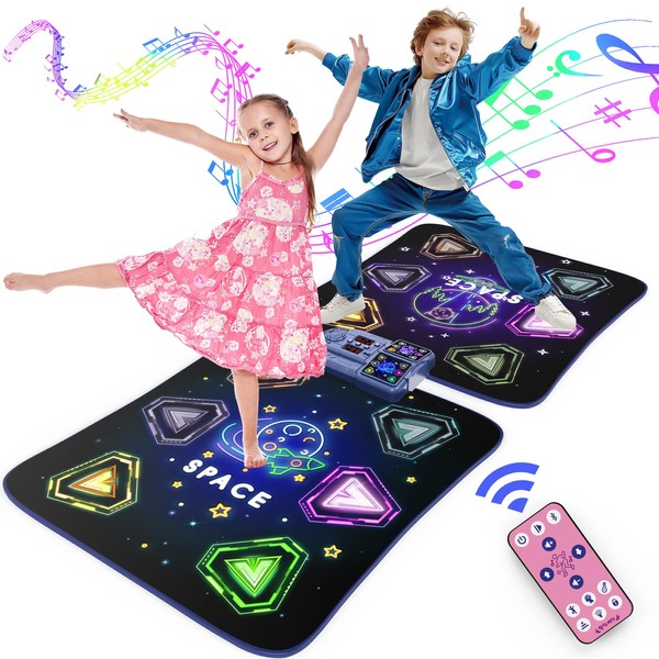 Dance Mat Toys for 3-12 Year Old Girls Boys,Dance Mat