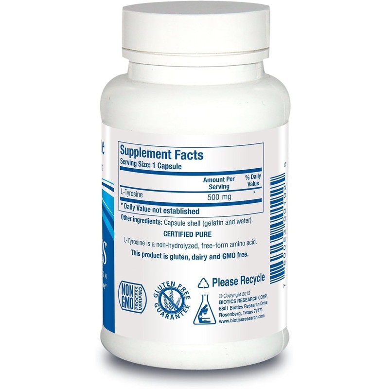 Biotics Research - L-Tyrosine (100caps)