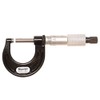 Starrett V436.1MXRL-25 Outside Micrometre, Ratchet Stop, Lock Nut, Carbide Faces,
