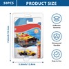 25-Pack Protector case for Hot Wheels -Clamshell Plastic Display Cases