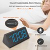 DreamSky Wooden Digital Alarm Clocks for Bedrooms - Electric Desk
