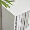 3 Tier Bookshelf, 36'' Tall Bookcases with Cabinet, Floor Standing