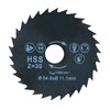 3pc Mini Saw Blade Set HSS TCT + Diamond Blades