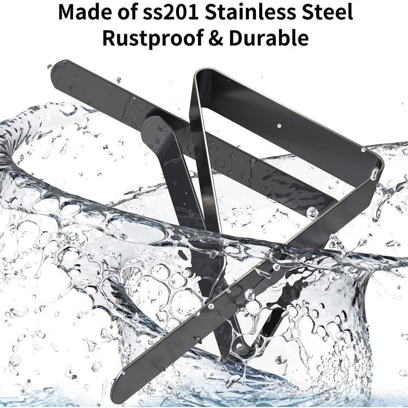 Weikeya Tablecloth Clips 4 Pack Stainless Steel Table Cover Clamps