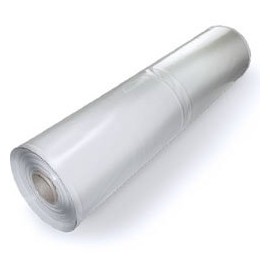 MCA Fire Rated Plastic Poly Sheeting 12 Feet x 100 Feet, 6 mil Flame Retardant Translucent/Clear Waterproof visqueen