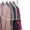 5 PACK Clear Clothing Hanger Shoulder Covers, Shoulder Cover for