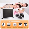 Hot Stones Massage Warmer Kit with Temperature Adjustment, 12 Pcs
