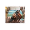 Soft Blanket Queen Size 76” x 82” Fleece Embossed Blanket
