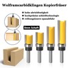 Bestgle Pack of 4 Copy Cutters Flush Cutter 8 mm