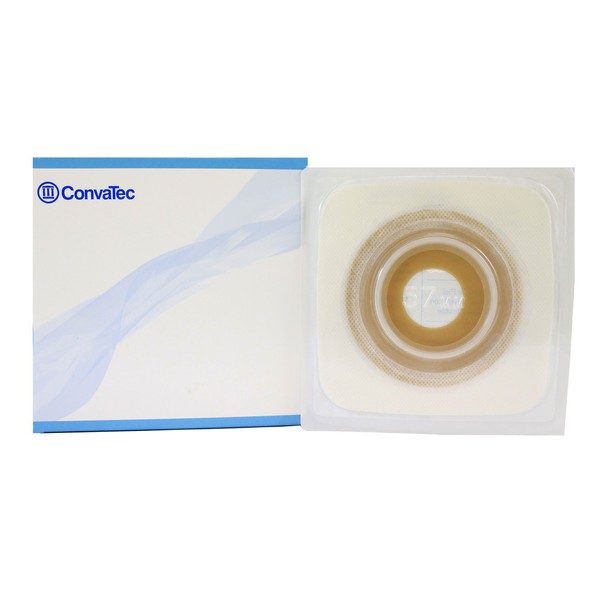 Convatec 411805 Stomahesive Skin Barrier - 2 1/4" Flange - 1 1/4" - 1 3/4" Stoma - Large- Box of 10