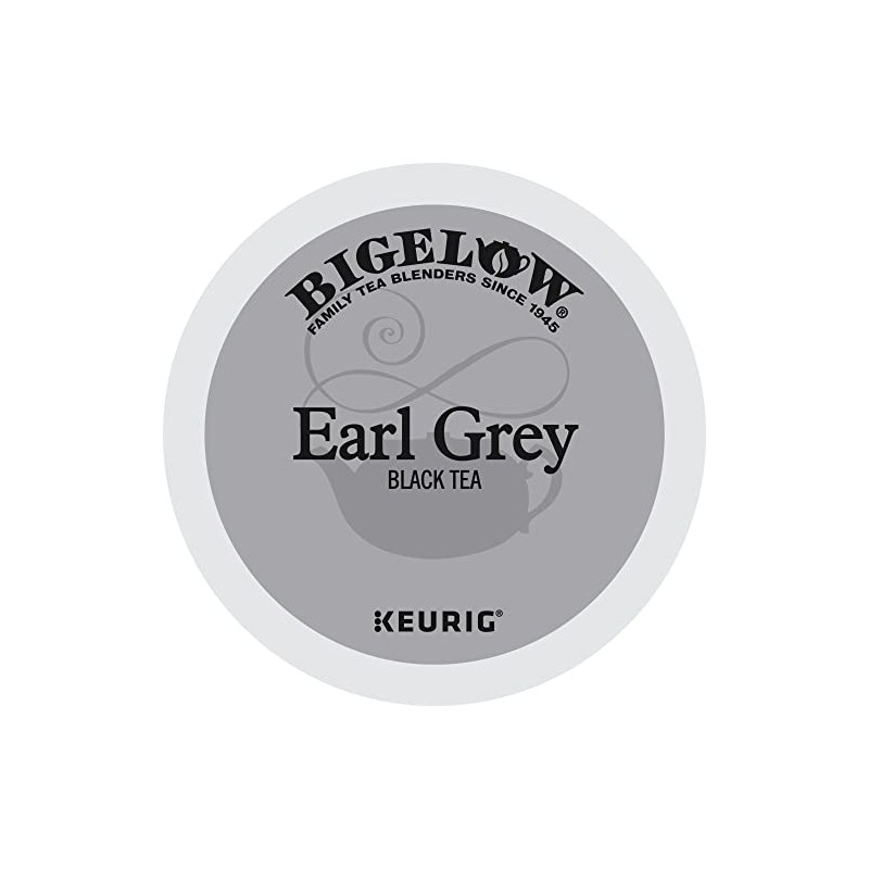 Bigelow Earl Grey Tea, 24-Count K-Cup Portion Pack for Keurig
