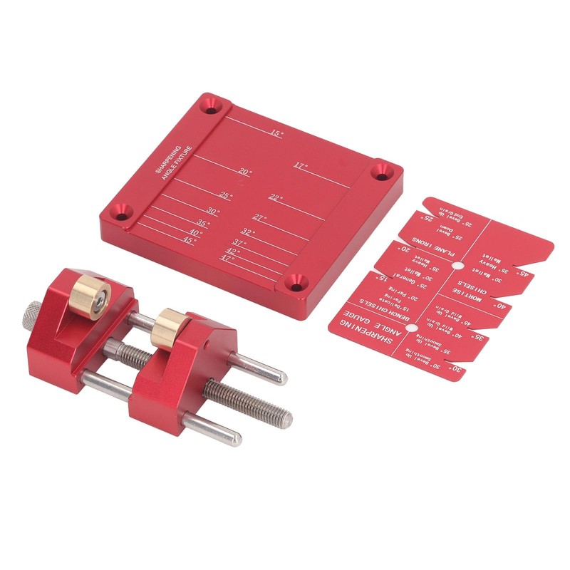 Honing Guide System, Aluminum Alloy Chisel Sharpening Kit for Chisels