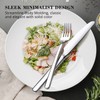 KINGSTONE Dinner Forks Set of 4, 8-Inch 18/10 Stainless Steel