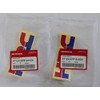 2 x Authentique Honda HRC (Honda Course Corporation) AUTOCOLLANTS /