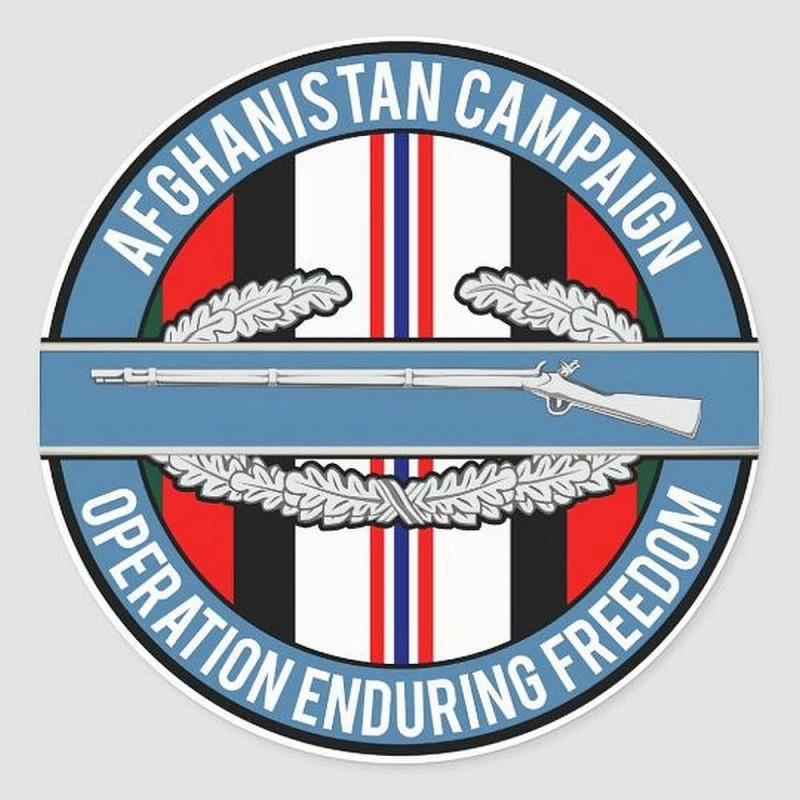Military Branch support all. 4"X 4" vinyl. NEW. $2.68