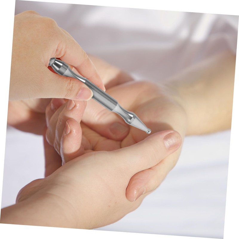 Outanaya Stainless Steel Deep Tissue Massage Wand Acupressure Massage Tool