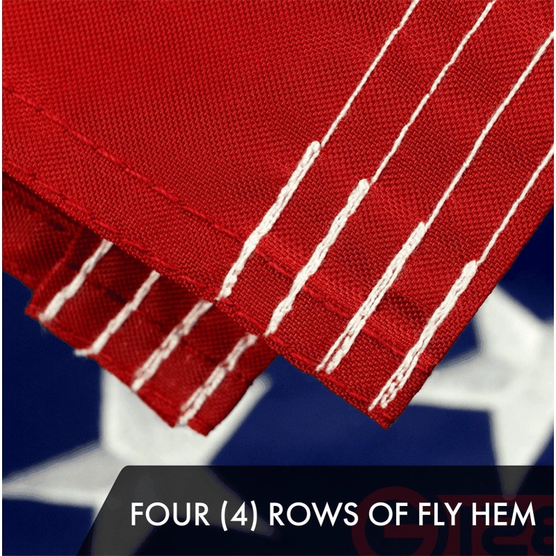 G128 Combo Pack: American USA Flag 4x6 Ft & Christian