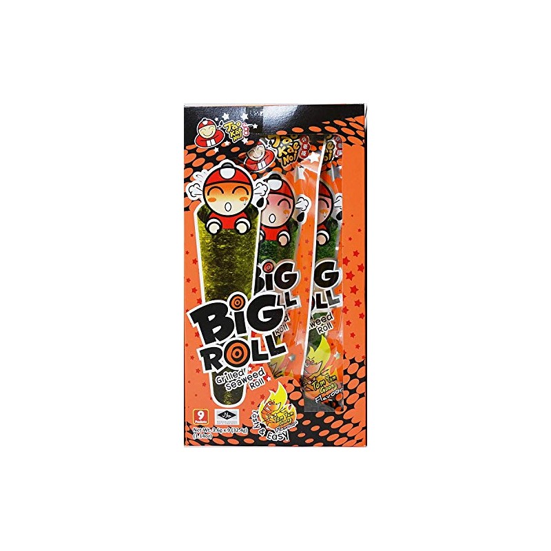 Tao Kae Noi Big Roll Grilled Seaweed Roll 9 Packets